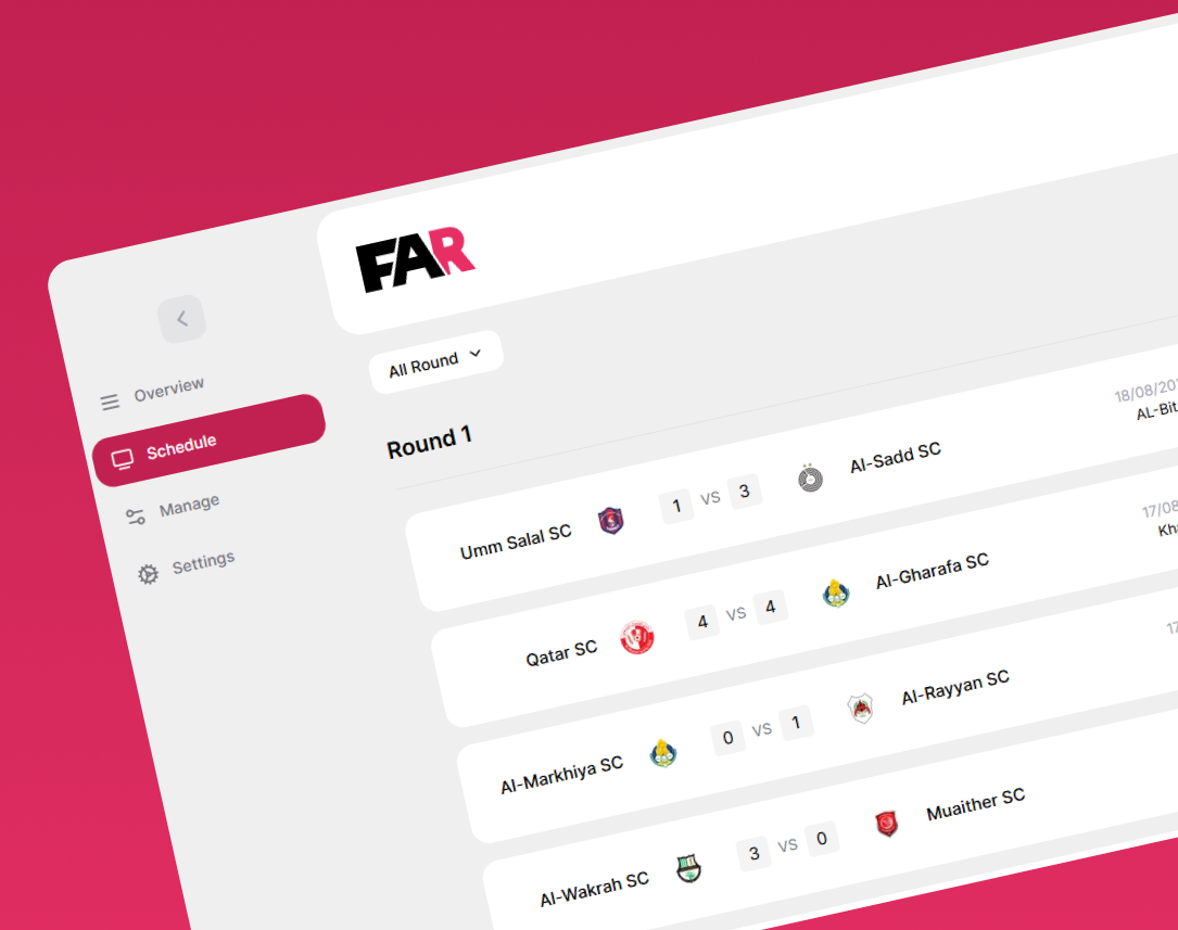 League & Match Management